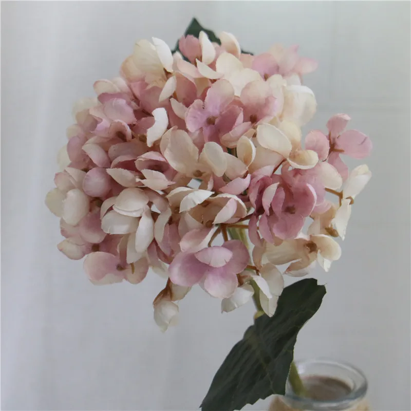 Elegant Retro Autumn Hydrangea Bouquet for Home and Event Decoration