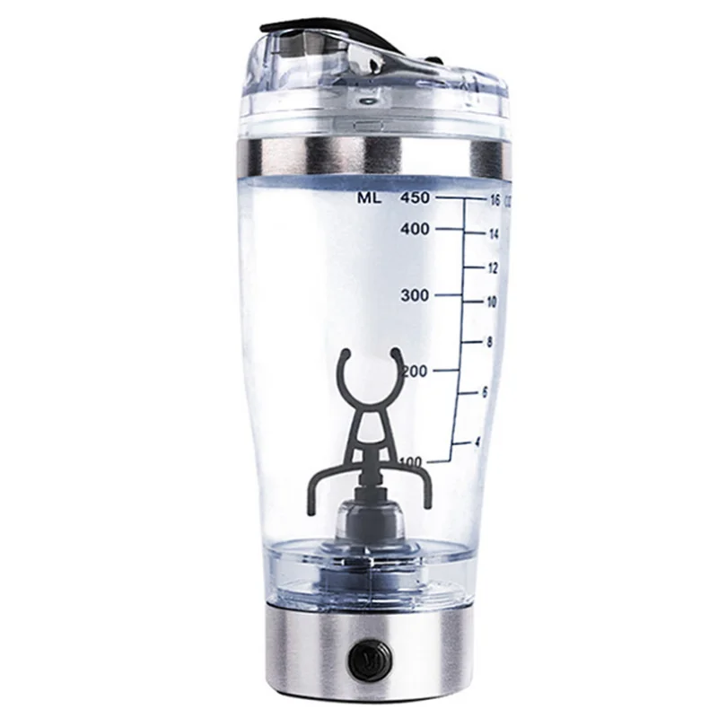 

ABUO-Usb Charging Automatic Electric Mixing Cup Stainless Steel Coffee Cup Milkshake Protein Powder Fitness Yaoyao Cup
