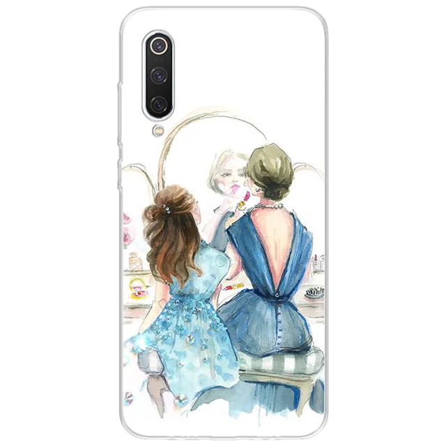 Baby Mom Child Design Csae For Remi Note 5 7 8 9 Pro Cover Soft For Redmi 5 6 6A 7 7A Y3 8 9 9A 9C S2 Coque Mi K20 Pro Shell A062 (4)