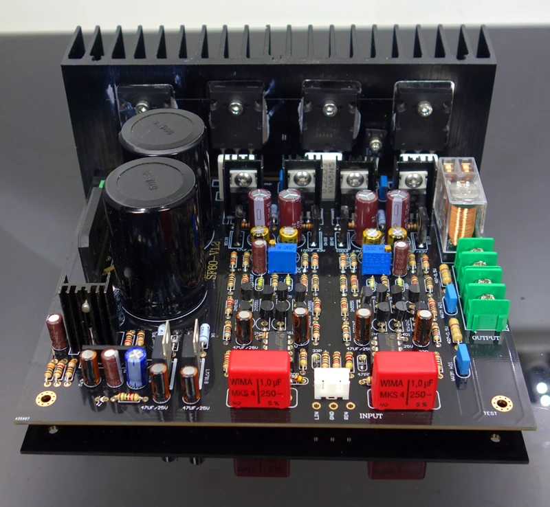 1pcs Sugden SF60 Power amplifier Bare PCB 100W+100W DIY Sound Better than LM3886 TDA7293 etc | Электроника
