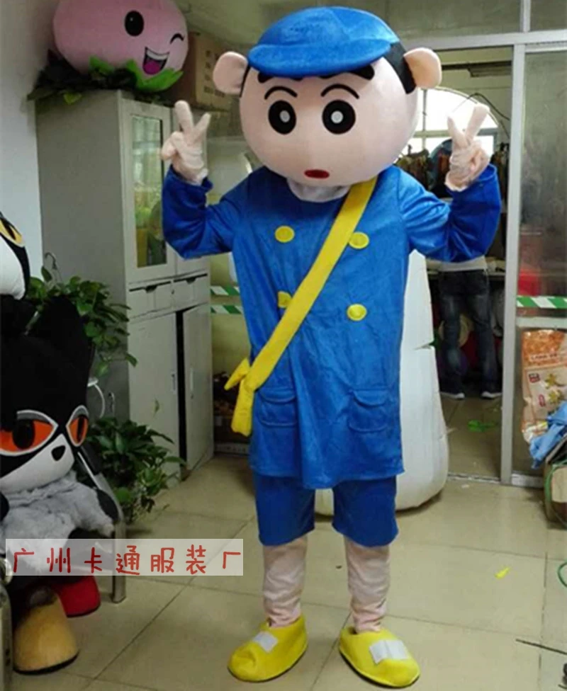 Маскарадный костюм Crayon Shin chan маскарадный с героями мультфильмов костюм|Талисман|