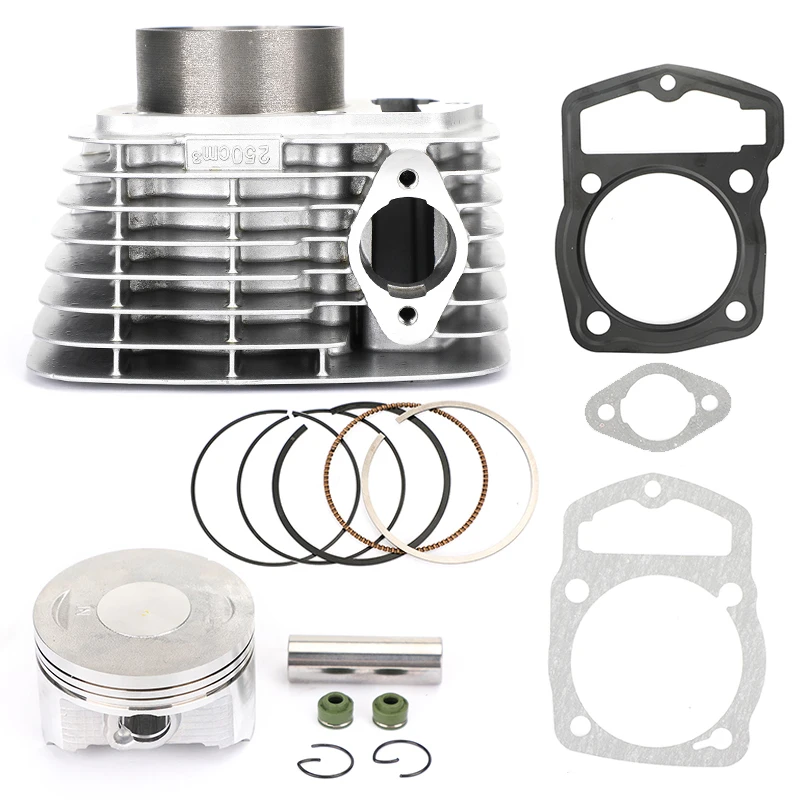 

Artudatecch Cylinder Jug Piston Gaskets Kit 65.5mm Fit for Honda ATC200X XL200 XR200 250cc