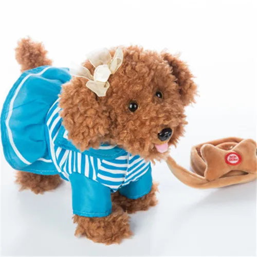 Robot Dog Sound Control Interactive Dog Electronic Pets Plush Puppy Walk 120 Songs Talk Teddy Toys For Children Birthday Gifts 20