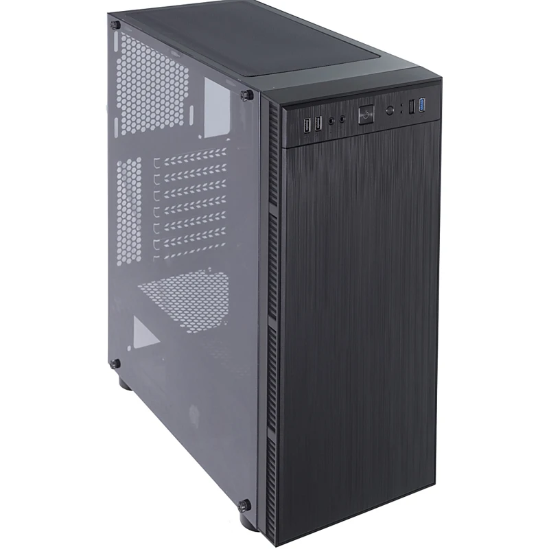 Корпус ATX ACCORD 3407, Midi Tower, без БП, черный|Компьютерные корпуса|   | АлиЭкспресс