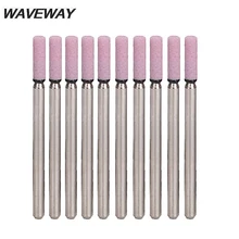 

WAVEWAY 10PCS 1/8 3 X 3mm Shank Abrasive Mounted Stone Set Grinding Burr Wheel For Dremel 4000 3000 Dremel Rotary Tools