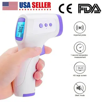 

Baby Thermometer Infrared Digital LCD Body Measurement Forehead Ear Non-Contact Adult Body Fever IR Children Termometro