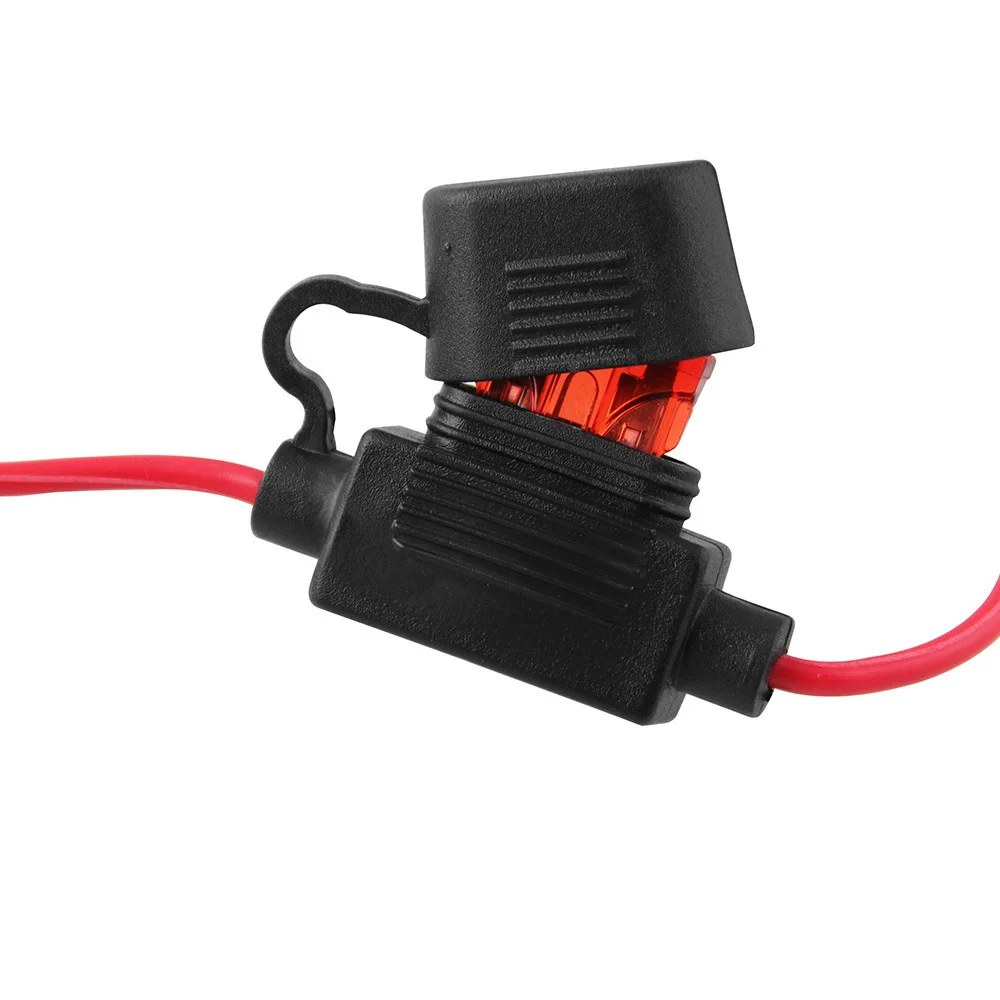 

Waterproof 12V SAE To USB Phone Charger/Adapter Cable Inline Fuse For Motorcycle