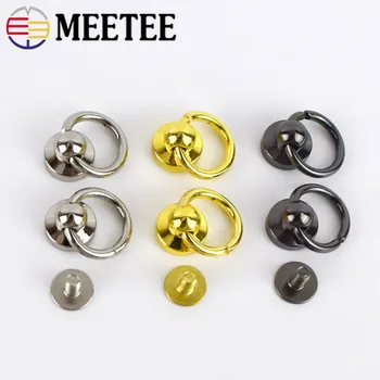 

10/50pcs 9mm Bag Strap Swivel Clip Handle Buckle Snap Hook Screws Bag Chian Connector Replacement DIY Purse Leather Craft F3-17