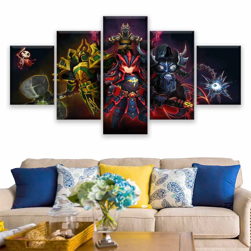 Печатный плакат на холсте домашний декор 5 шт. Звездные войны небо Арена