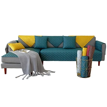 

Summer Cool Sofa Mats Pet Dog Waterproof Anti-bite Non-slip Breathable Cushion Sofa Cover For Living Room Sofa Case Casual New