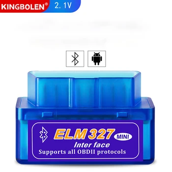 

2020 New Car Bluetooth V 2.1 Mini Elm327 Obd2 Scanner OBD Auto Diagnose-tool Code Reader For Android Windows Symbian Englisch