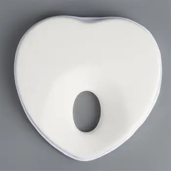 

Soft Comfortable Infant Prevent Flat Head Support Heart Shaped Memory Foam Baby Pillow Foam Cotton Baby Children Memory Pillow
