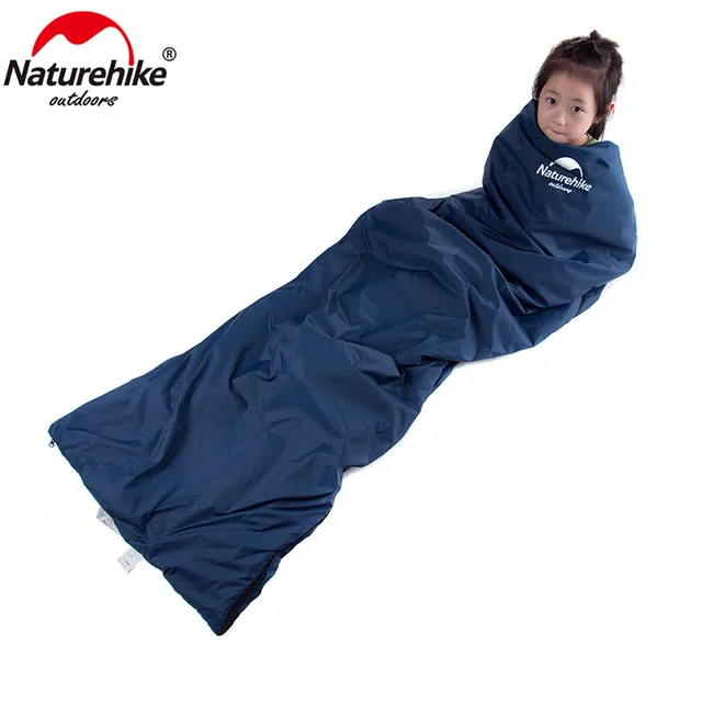 Naturehike saco de dormir ultraligero LW180 saco de dormir de algod n impermeable para senderismo acampada