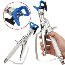 3600PSI 248bar безвоздушный распылитель краски G u n высокого давления с 517 наконечник распылителя Защитная насадка Электроинструмент распылительная машина