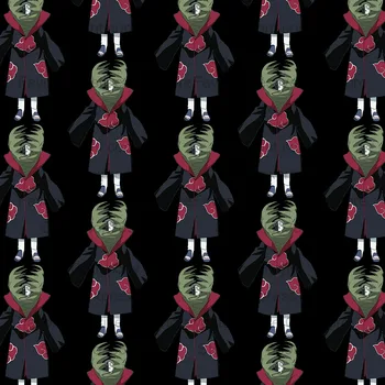 

Naruto anime Polyester stretch fabric for dress floral printed fabric BLANKET DRESS UP CUSTOM cloth Clothes Shirt patchwork