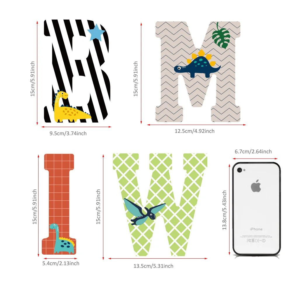 FUNLIFE мультфильм 3D Детская фотография DIY 26 букв из большой столики детская комната
