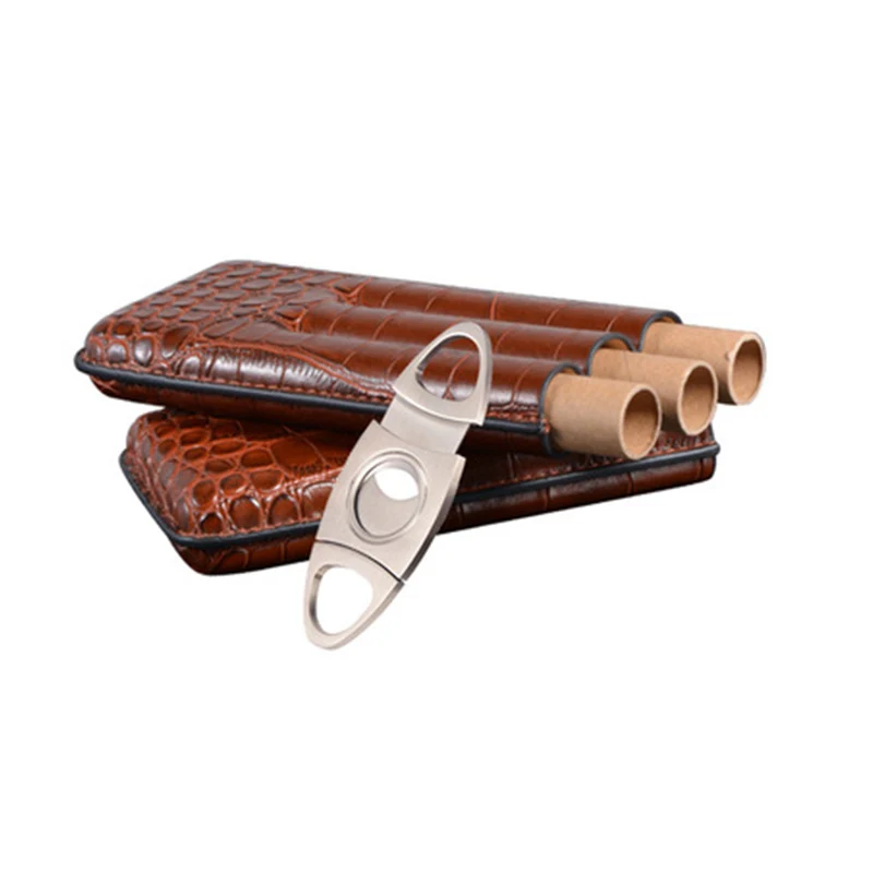 GALINER Портсигар кожаный чехол для путешествий Humidor Мини Портативный ящик сигар