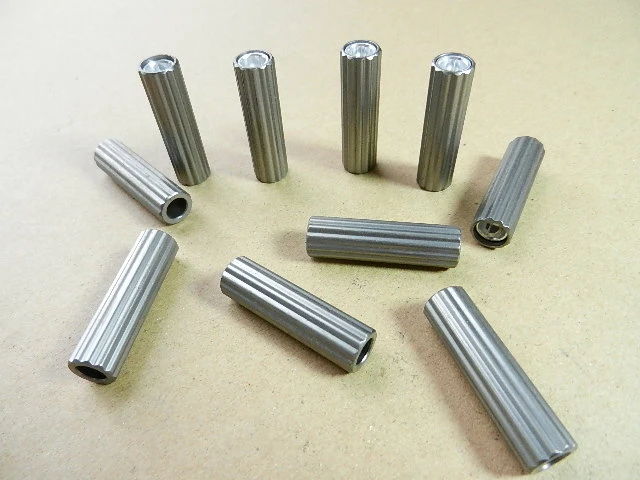 Jagwire Aluminium Inline Derailleur Gear Barrel Adjusters Silver