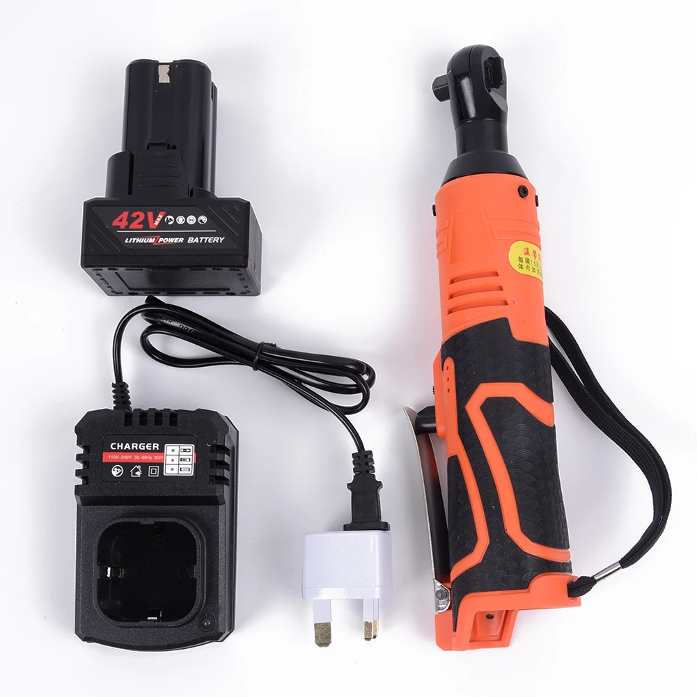 Дом и сад удар электрический ключ с трещоткой Беспроводная LED угловая батарея