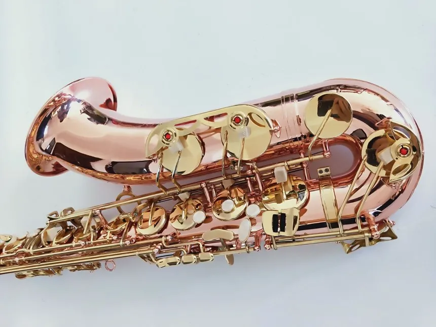 Профессиональный T-902 Саксофон тенор поддержка Фосфорная бронза золотой ключ тенор-саксофон с Чехол