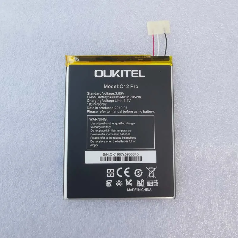 3300 мач аккумулятор для oukitel C12 Pro