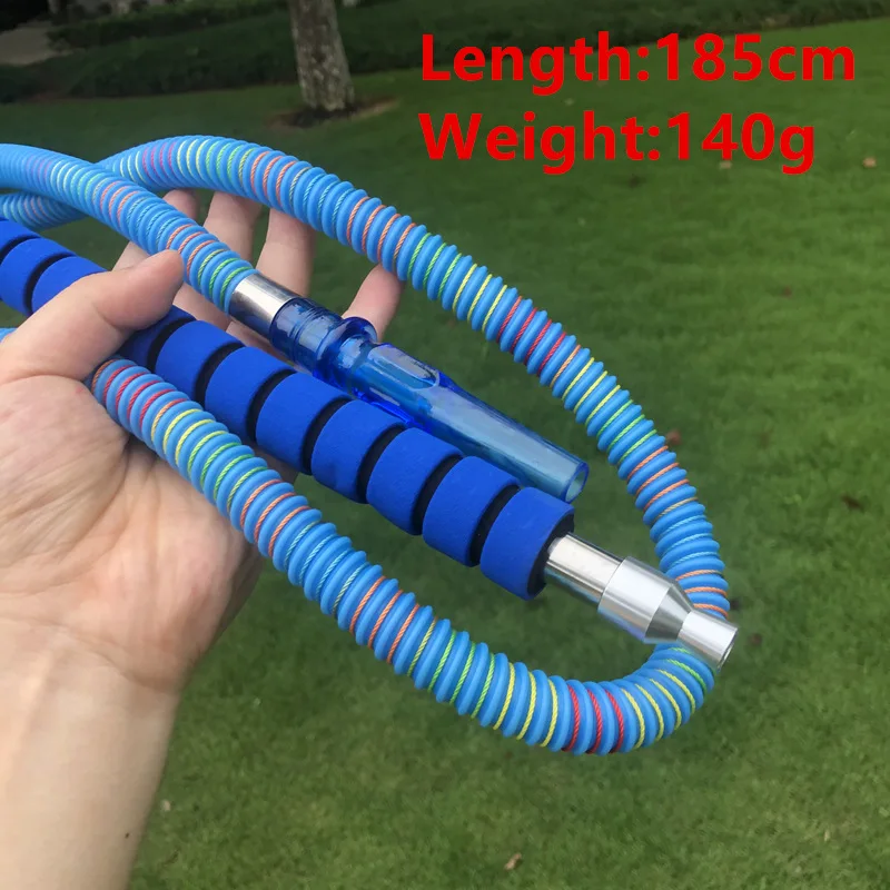 Length:185 CM Food Grade Silicone Shisha Hookah Hose Chicha Narguile Sheesha Accessories Hookah Pipes Water Smoking,Random 2