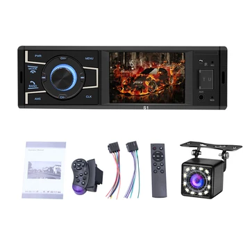 

3.2 Inch Screen 1 Din Car Stereo MP5 Player Support Bluetooth FM Radio USB AUX Rear View Camera Auto Video Player Autoradio