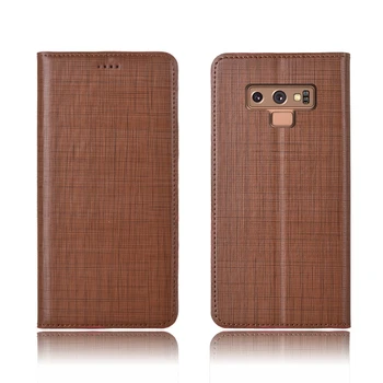 

Genuine leather magnetic case credit card slot holder for Samsung Galaxy Note 9 phone case for Samsung Galaxy Note 8 flip cover