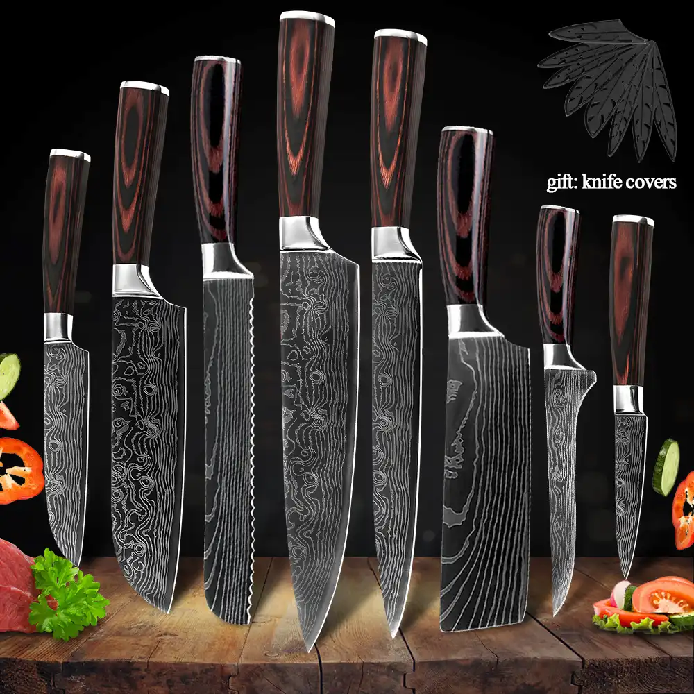 High Carbon 7cr17 Stainless Steel Knife 