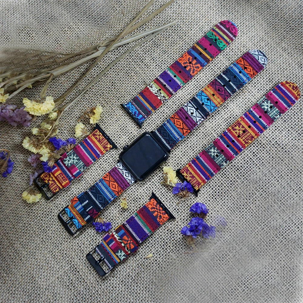 

Watch Band For Apple Watch 38mm 40mm Nato Nylon Watchband for iWatch 5 4 3 2 Watch Strap 42mm 44mm Wrist Bracelet