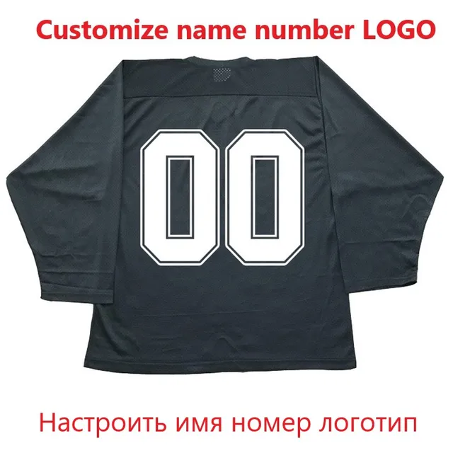 Source Wholesale plain blank hockey shirt custom design goalie cut canada hockey  jerseys on m.