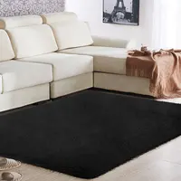 Area Rug Multicolored Dining Room Fluffy Rugs Carpet Floor Polyester Fiber 160x90cm Mat Sofa Home Bright Decoration Bedroom