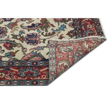 

Handmade Natural Vintage Turkish Area Rug 177x294 Cm-5'10''X9'8''