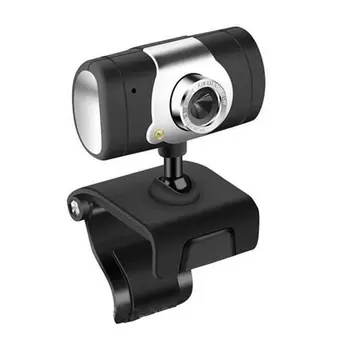 

1 Pcs Desktop Computer Camera with Microphone Free Drive Usb Qlh04 Hd Microphone Auto Focus Auto White Balance USB 2.0 CCD 30FPS