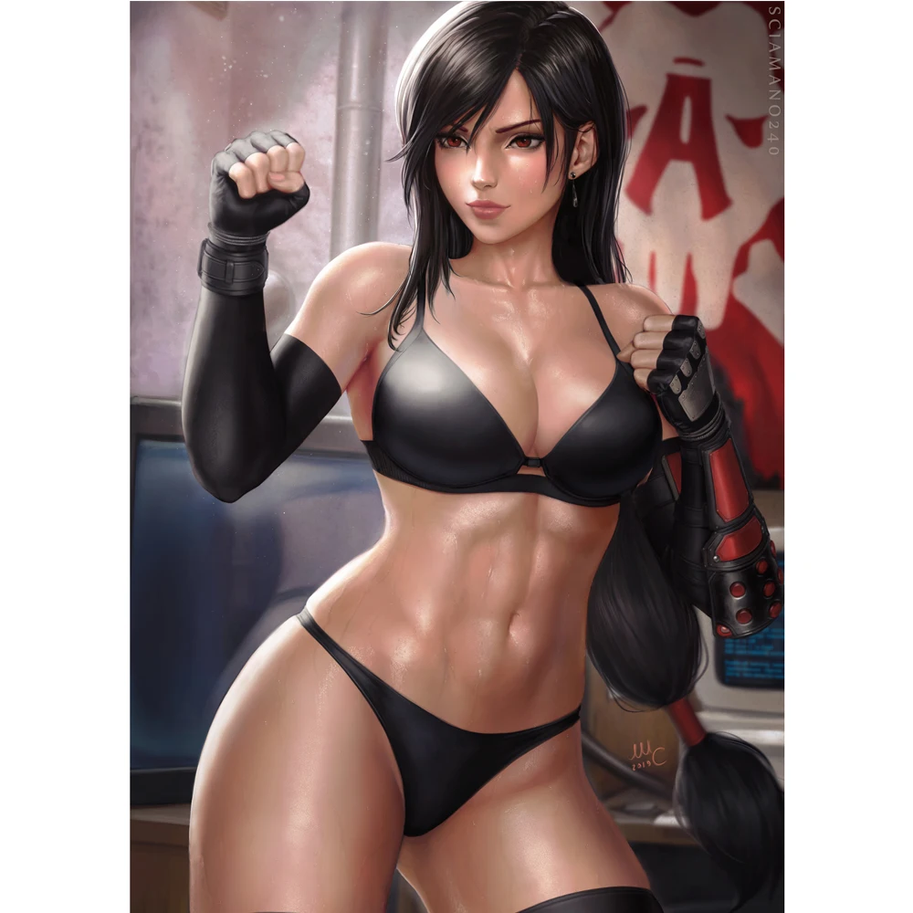 Anime-Poster-Sexy-Mural-Modern-Canvas-Decorative-Painting-Frameless-Art-Printing-Home-Decorative-Painting (7)