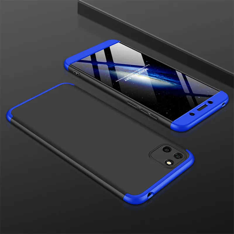 3 в 1 чехол для Huawei Y5P Y5 P 2020 5 45 "чехол 360 полная защита Shockprrof резиновый матовый Y5p y p