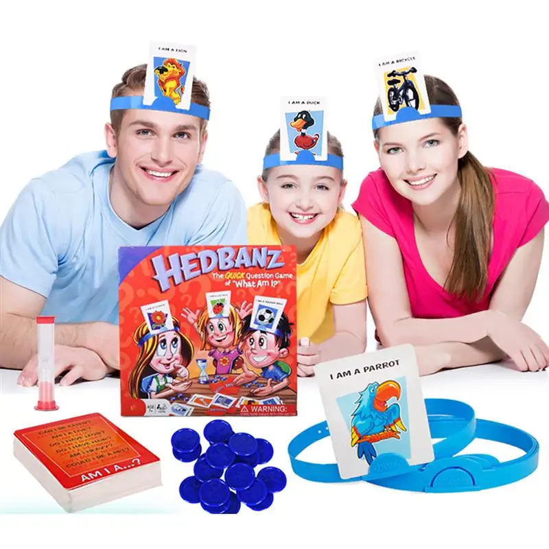 

Hedbanz Game Guess Who I am Game Family Board Game Disney Characters Card Game Party Toys 1Set Board Game Guess Who Novelty Toys