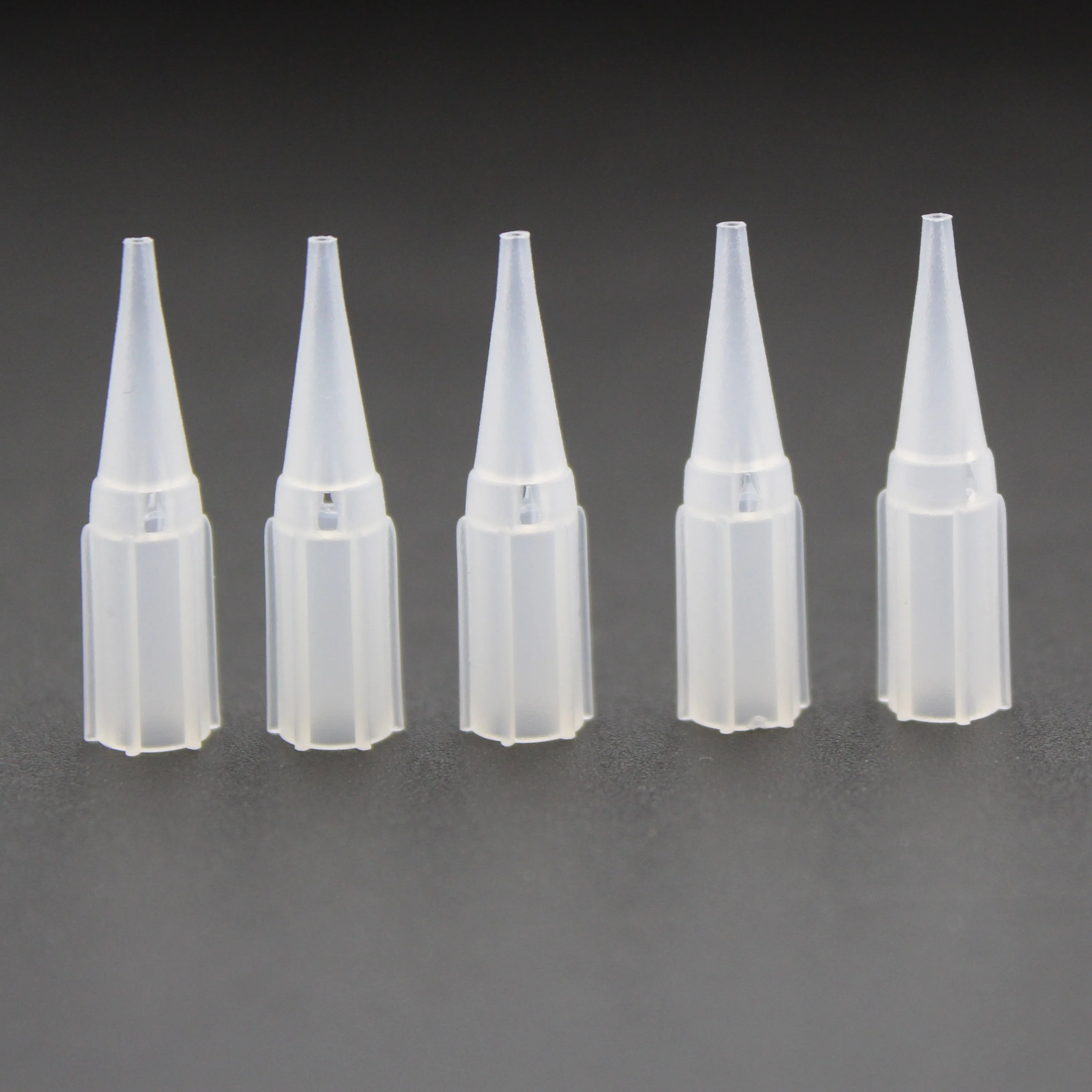 Tattoo Needle machine Caps With Hole Nozzle Tip Permanent Makeup Eyebrow Lip Body Mircoblading Supplies 1R 3R