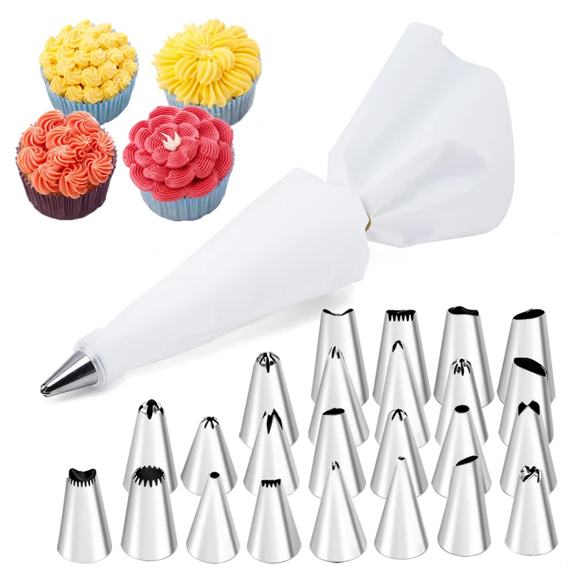 6/14/26/29 pcs set Cream Nozzles Pastry Tools Accessories For Cake