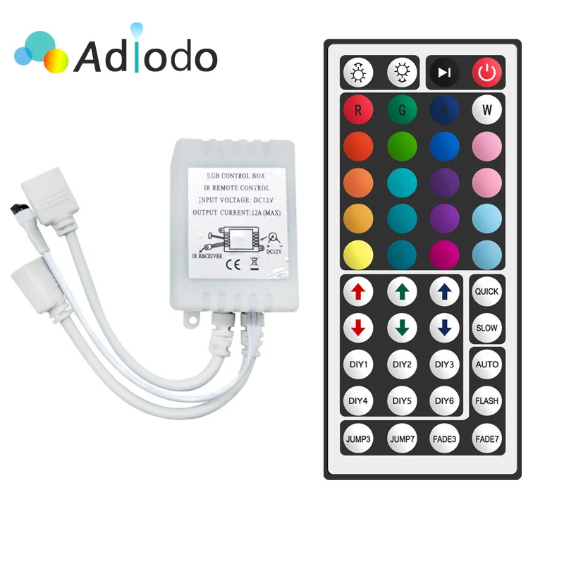 para 12V DC PWM Perilla Manual Regulador de luz LED Interruptor de luz con bot/ón Regulador del Cable del regulador del Cable para luz de Tira de LED