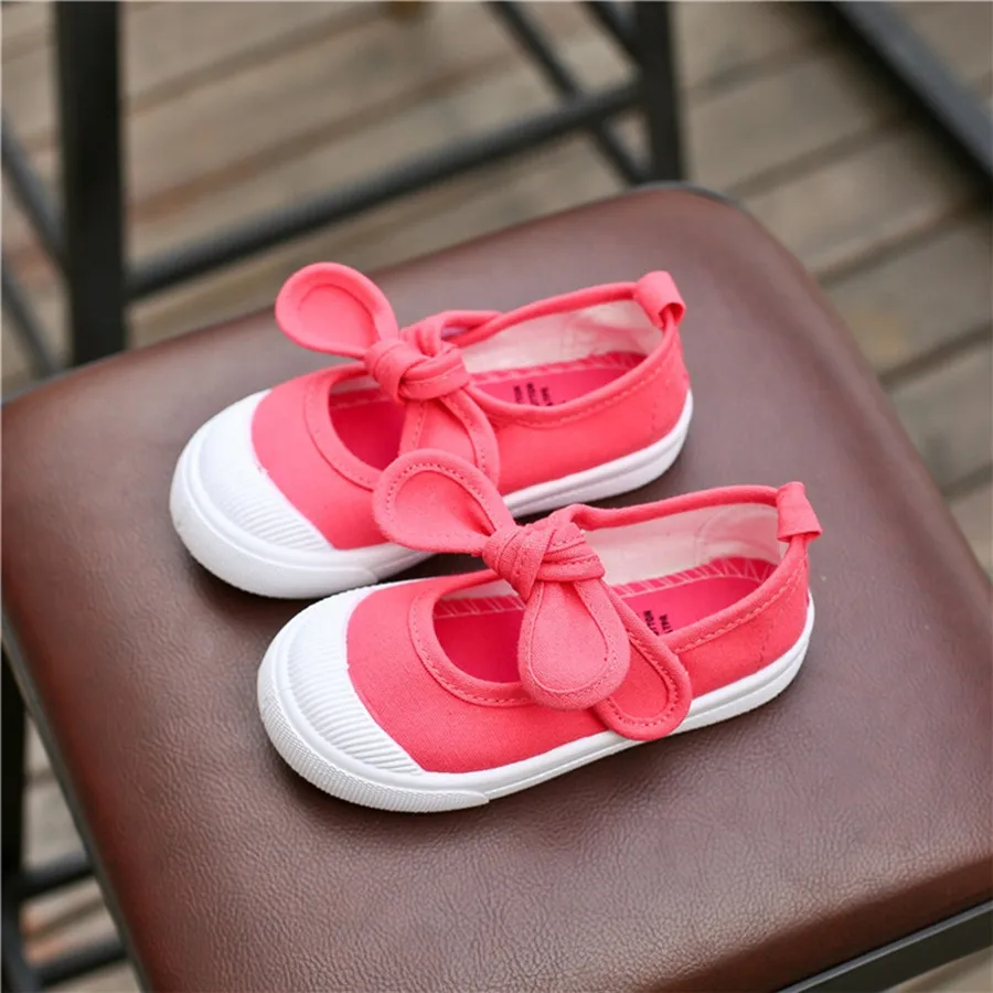 2019 kids baby girl  sneakers cute bow single princess casual shoes Outdoor sports shoes tennis soccer kids sneakers girls 35A14 (7)