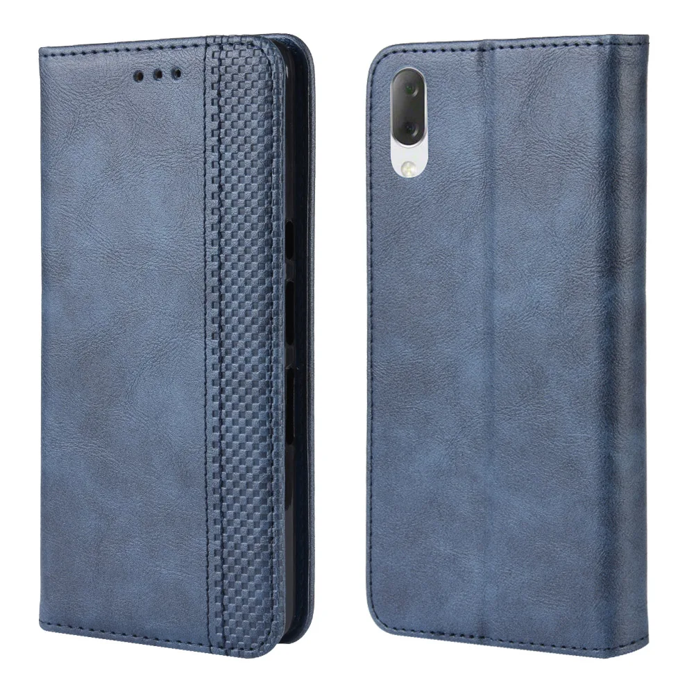 Магнитный винтажный кожаный чехол Премиум Coque для sony Xperia L3 I3312 I3322 I4312 чехол 5,7 дюймов флип фривольный анти-осенний чехол