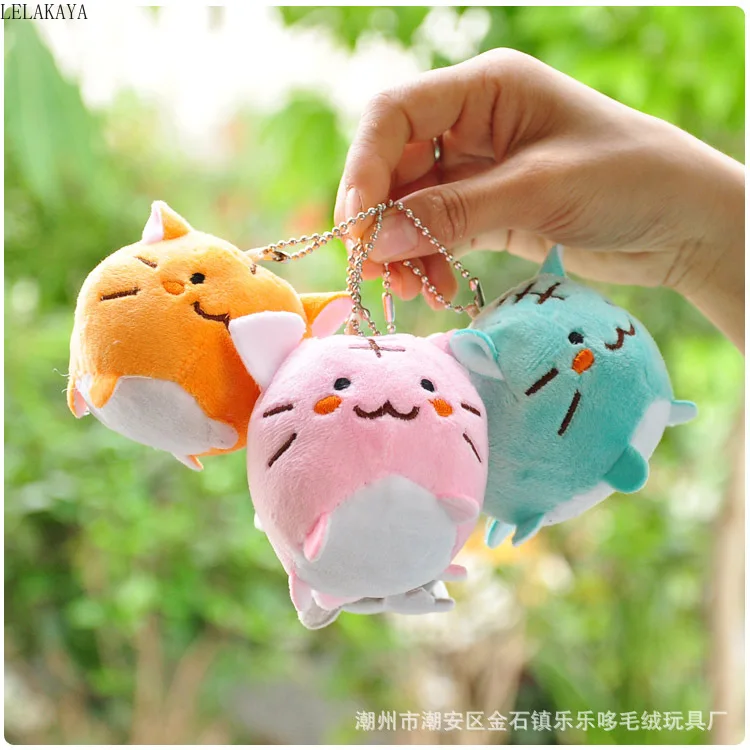1 шт. аниме мини мягкие плюшевые брелки креативные totoro Мультяшные животные Kawaii