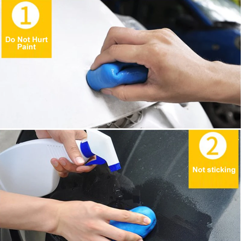 

100g Car Wash Magic Clean Blue Clay Bar Auto Vehicle Detailing Car Truck Clean Tools Magic Mud Car Cleaner Car Styling Z2