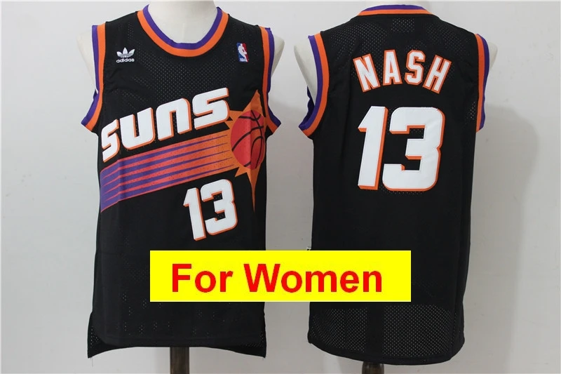 Армейский зеленый Phoenix Deandre Ayton Josh Jackson DEWIN Booker Steve Nash Charles Barkley женские баскетбольные майки - Цвет: Армейский зеленый