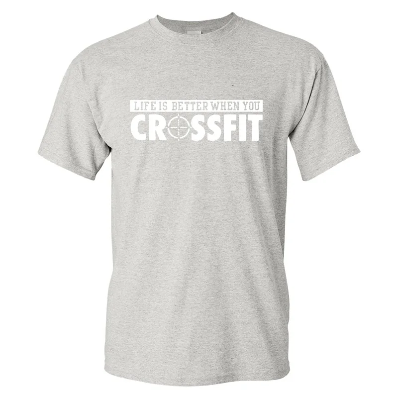 Летний топ с коротким рукавом camisetas Crossfit spartan Мужская футболка тренировочный топ для тренажерных залов утяжелители фитнес хлопковая футболка