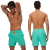 Datifer New Arrival Swimming Shorts Men Solid Color Nylon Breathable Mesh Liner Sports Plus Size Bermudas Masculina Swimsuits 4