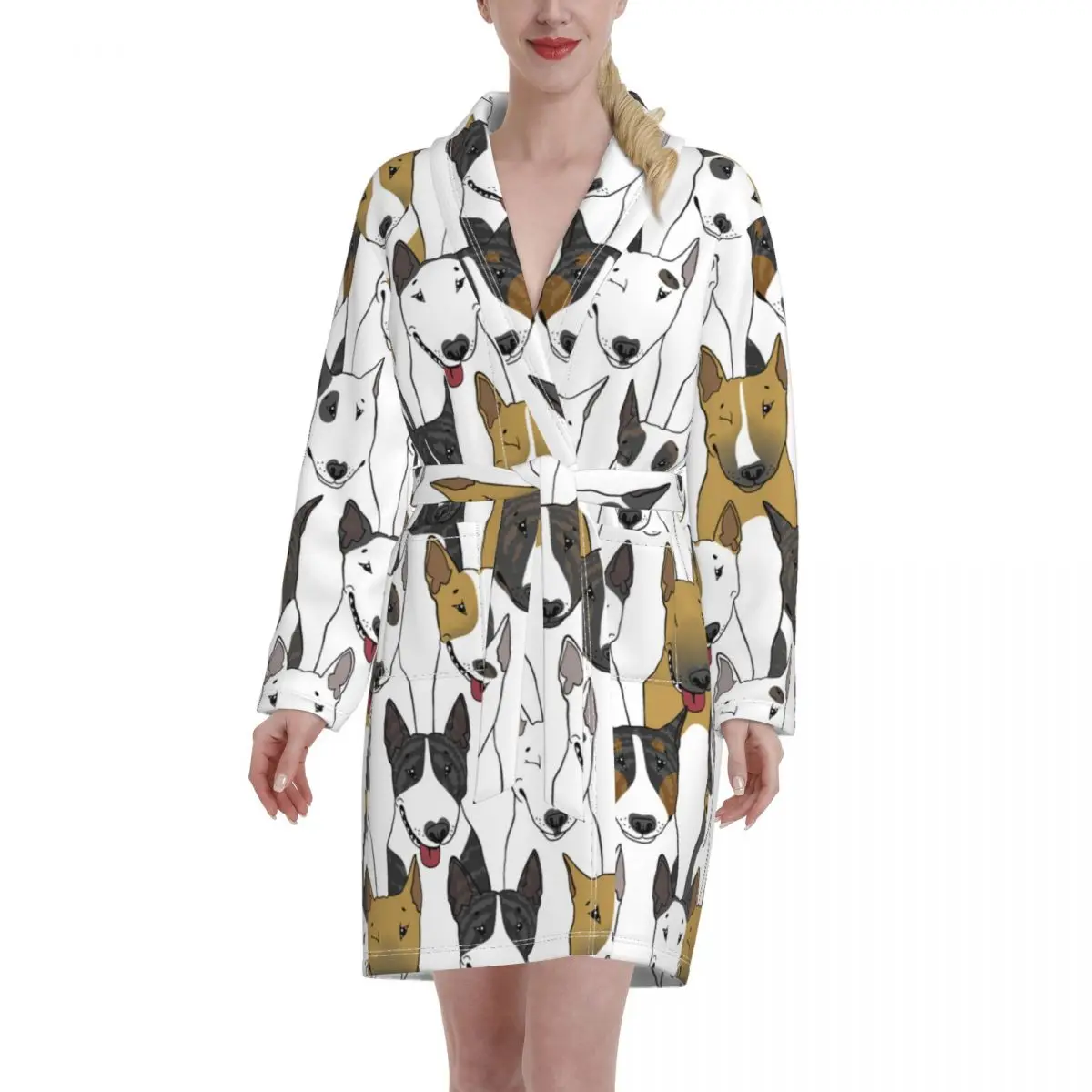 Рисунок 2 - Женский зимний флисовый халат NOISYDESIGNS