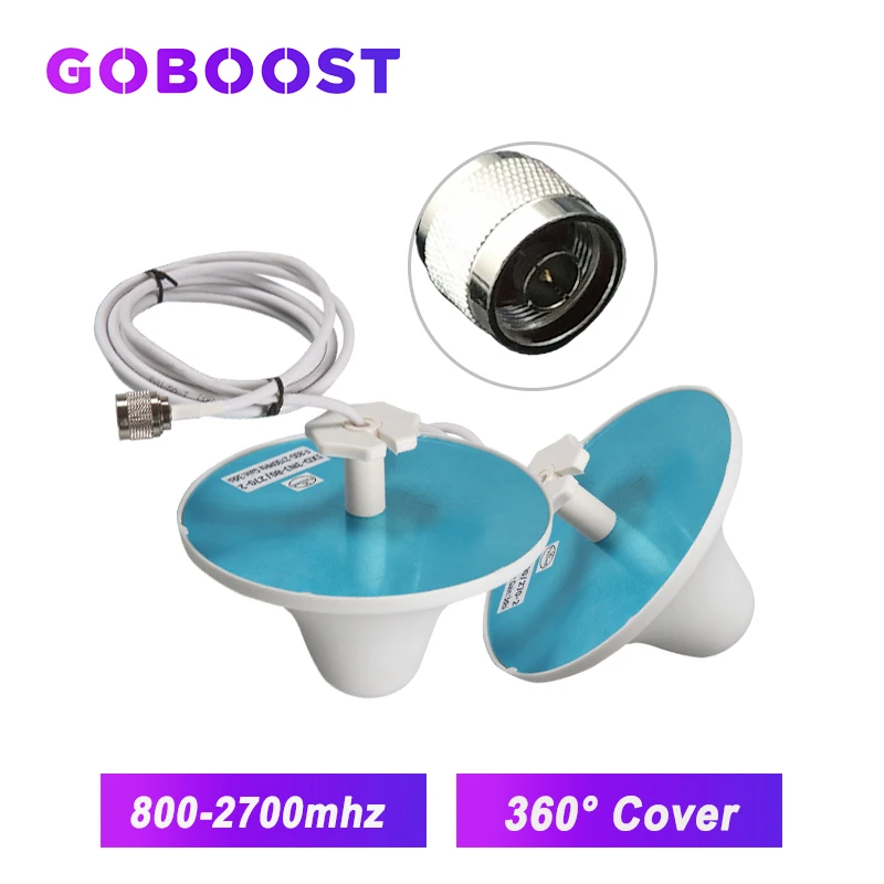 2 шт. антенна 2G 3G 4G 800 mhz-2700 mhz для интернет сотовой усилитель сигнала потолочная
