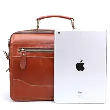 Мужской портфель для ноутбука из натуральной кожи